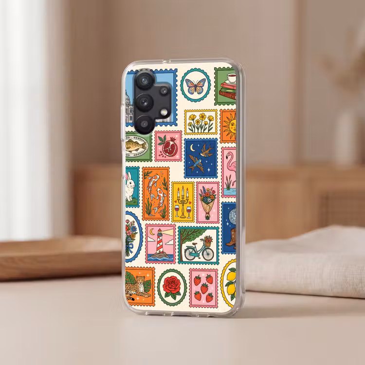 Gebouw - Koepel - Architectuur - Klassiek - Grijs Telefoonhoesje Samsung Galaxy A32 5G klein -sfeer2