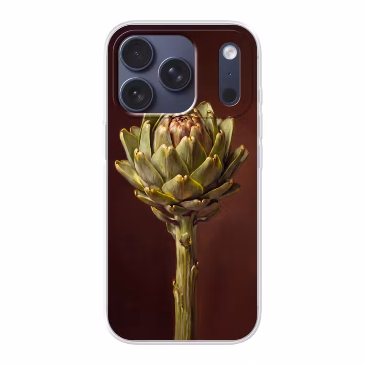 Handyhülle - Gemüse – Artischocke – Grün - Groente - Artisjok - Groen Telefoonhoesje iPhone 17 Pro klein