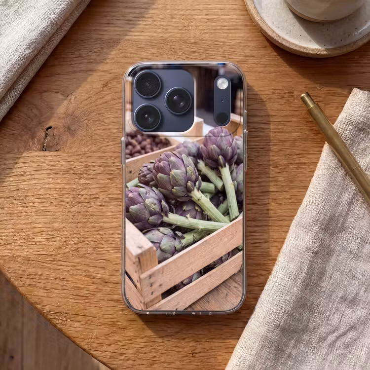Handyhülle - Gemüse – Markt – Frisch - Groenten - Markt - Vers Telefoonhoesje iPhone 17 Pro klein