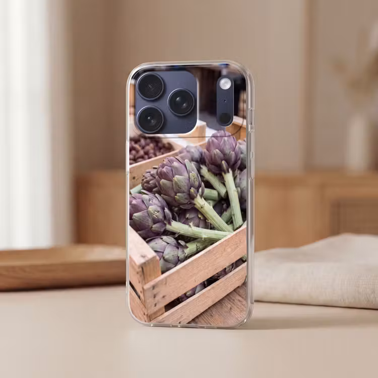 Handyhülle - Gemüse – Markt – Frisch - Groenten - Markt - Vers Telefoonhoesje iPhone 17 Pro klein