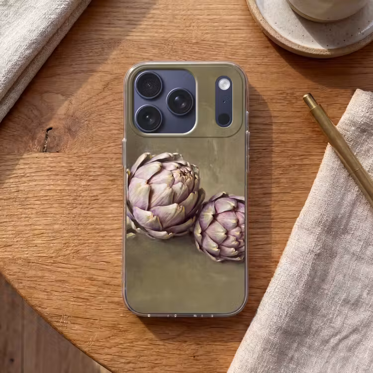 Handyhülle - Gemüse – Stillleben – Gemälde - Groente - Stilleven - Schilderij Telefoonhoesje iPhone 17 Pro klein
