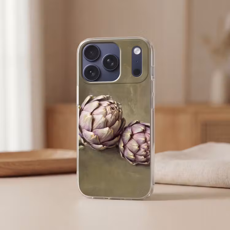 Handyhülle - Gemüse – Stillleben – Gemälde - Groente - Stilleven - Schilderij Telefoonhoesje iPhone 17 Pro klein