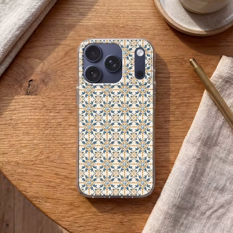 Patroon - Klassiek - Kleurrijk Telefoonhoesje iPhone 17 Pro klein 878 -sfeer1