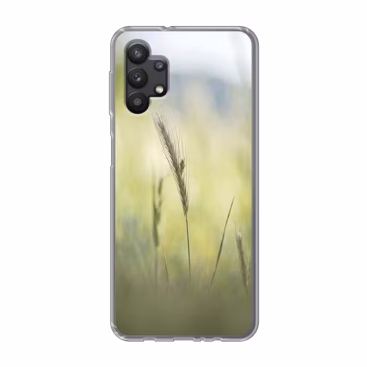 Graan - Aar - Natuur - Groen - Detail Telefoonhoesje Samsung Galaxy A32 5G klein -3d