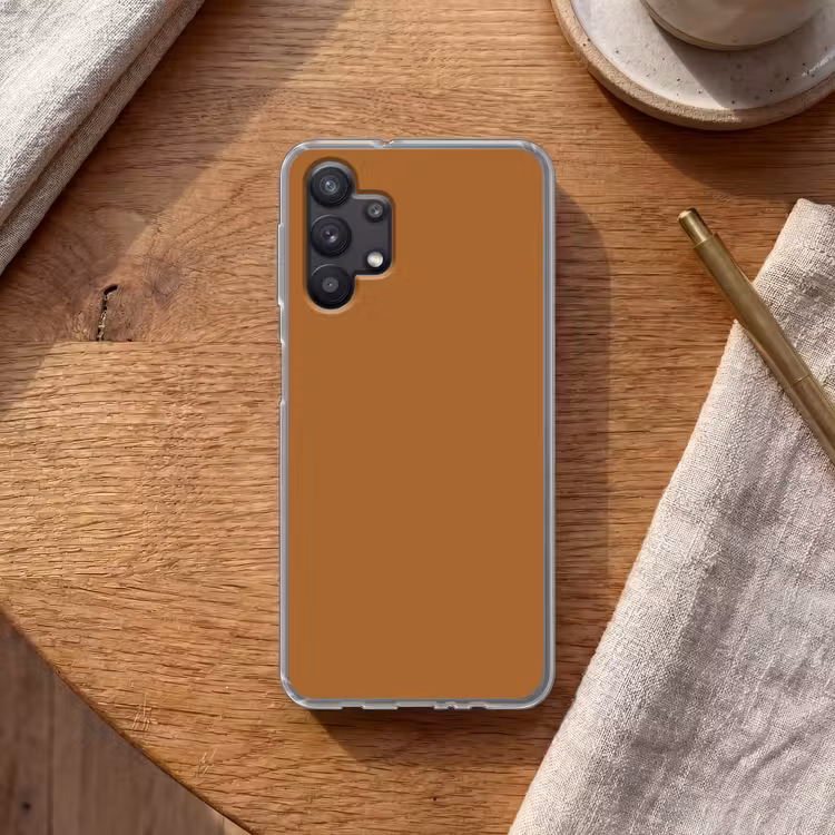 Spiced - Cinnamon - Bruin Telefoonhoesje Samsung Galaxy A32 5G klein 346 -sfeer1