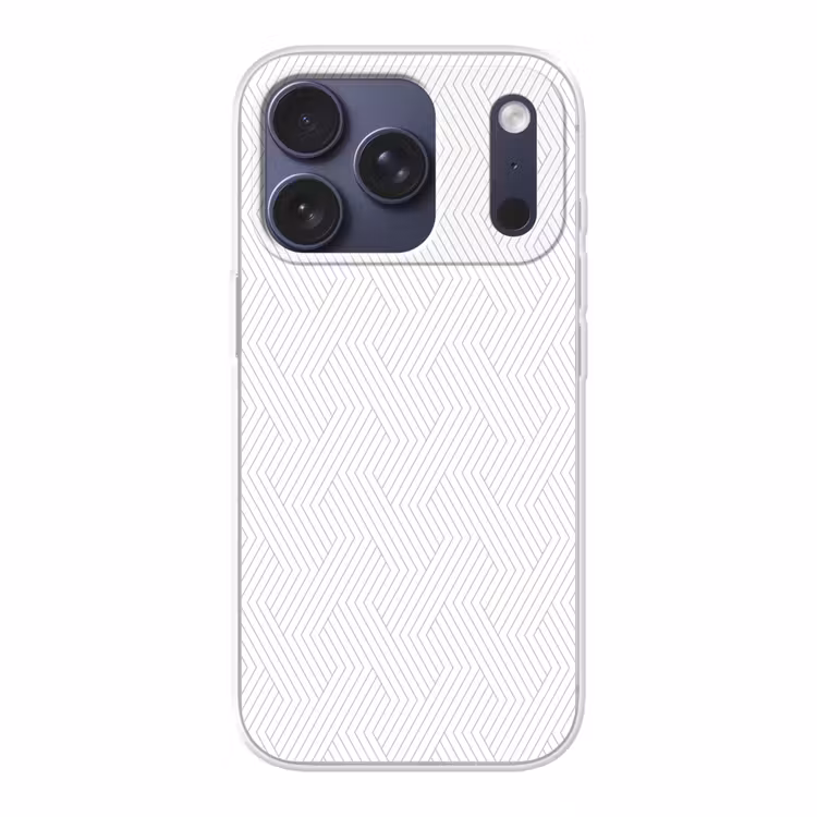 Grafisch - Patroon - Modern Telefoonhoesje iPhone 17 Pro klein 878 -3d