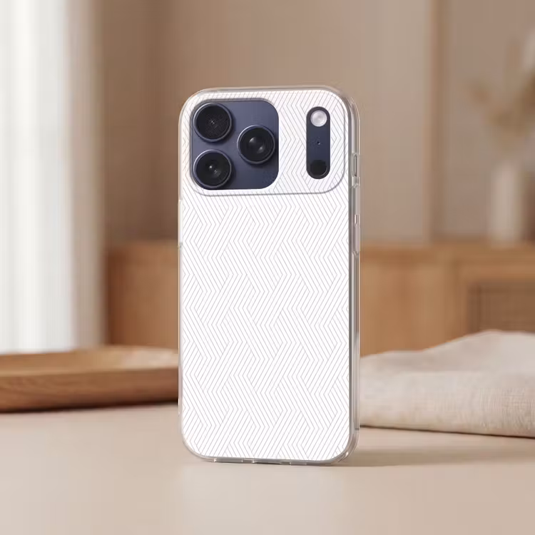 Grafisch - Patroon - Modern Telefoonhoesje iPhone 17 Pro klein 878 -sfeer2