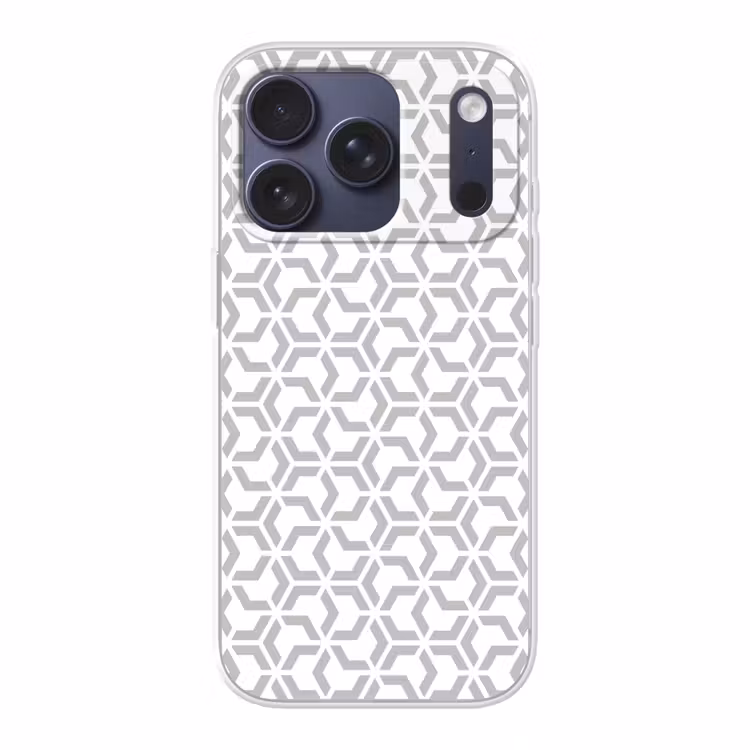 Grafisch - Patroon - Modern Telefoonhoesje iPhone 17 Pro klein 878 -3d