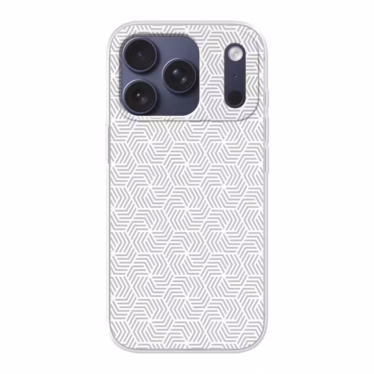 Grafisch - Patroon - Modern - Onderbroken Telefoonhoesje iPhone 17 Pro klein 878 -3d