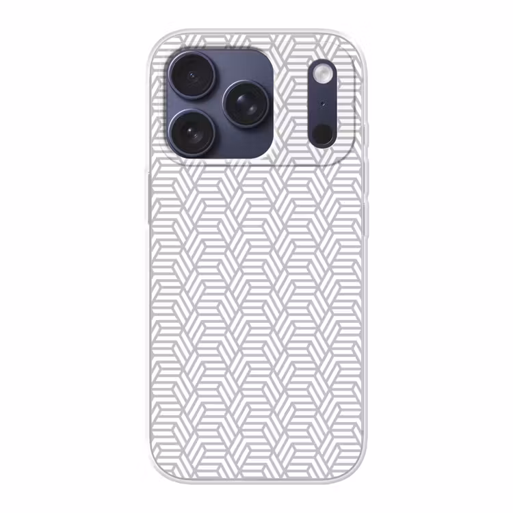 Grafisch - Patroon - Modern - Opvallend Telefoonhoesje iPhone 17 Pro klein 878 -3d