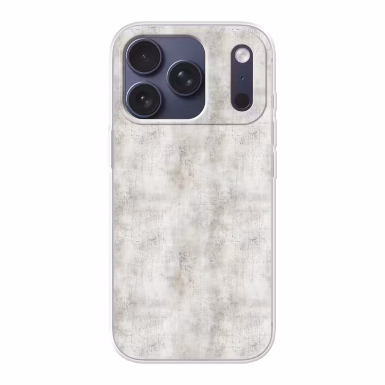 Grijs - Beton - Verweerd Telefoonhoesje iPhone 17 Pro klein 878 -3d