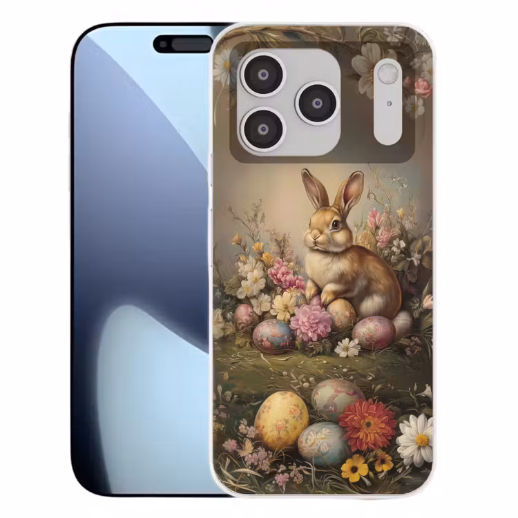 Haas - Stilleven - Bloemen Telefoonhoesje iPhone 17 Pro klein -3d