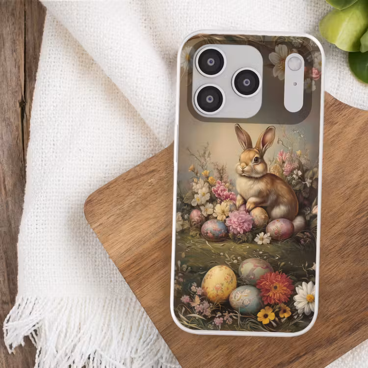 Haas - Stilleven - Bloemen Telefoonhoesje iPhone 17 Pro klein -sfeer1