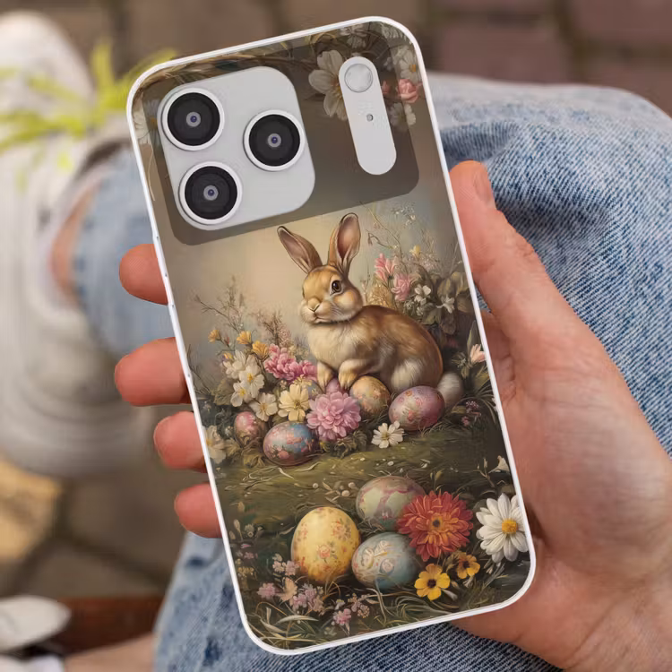 Haas - Stilleven - Bloemen Telefoonhoesje iPhone 17 Pro klein -sfeer2