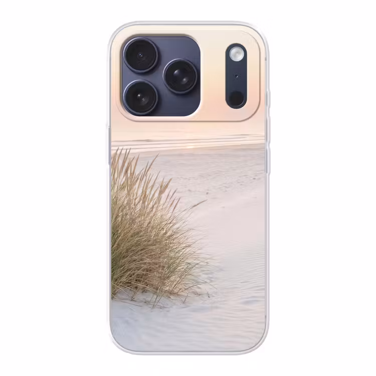 Horizon - Duinlandschap - Zand Telefoonhoesje iPhone 17 Pro klein -3d
