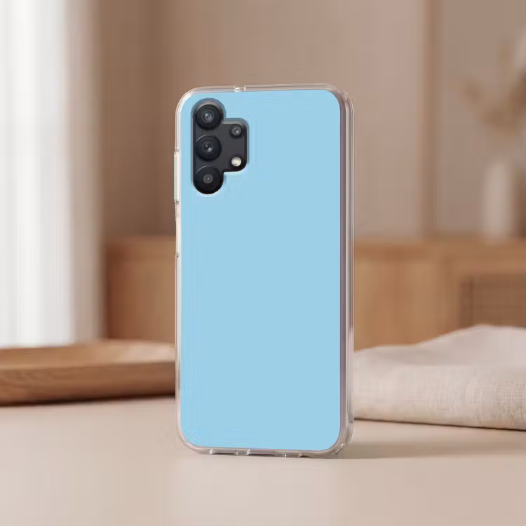 Ice - Blue - Blauw Telefoonhoesje Samsung Galaxy A32 5G klein 346 -sfeer2