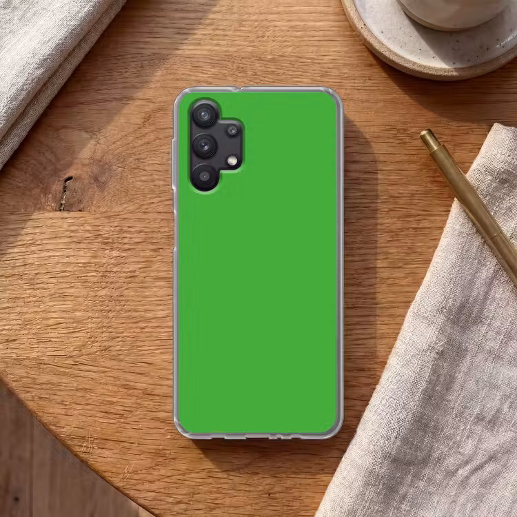 Kelly - Green - Groen Telefoonhoesje Samsung Galaxy A32 5G klein 346 -sfeer1