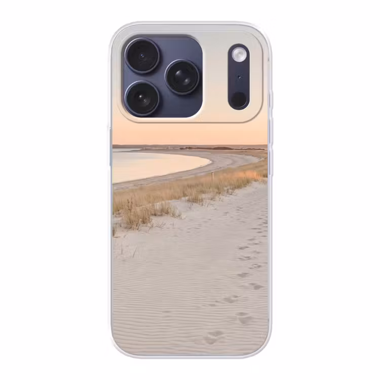 Kustlijn - Horizon - Hek Telefoonhoesje iPhone 17 Pro klein -3d