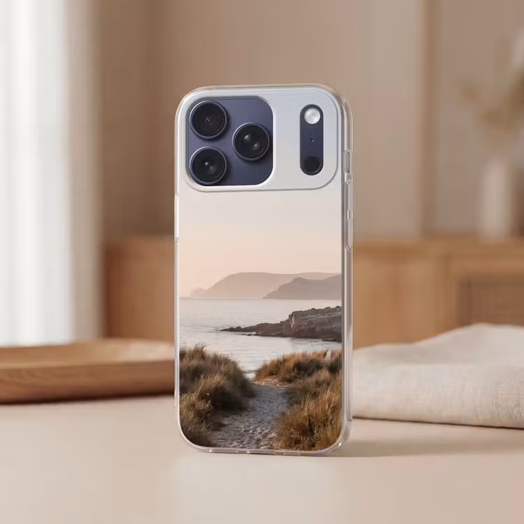 Landschap - Kust - Duinen Telefoonhoesje iPhone 17 Pro klein -sfeer2