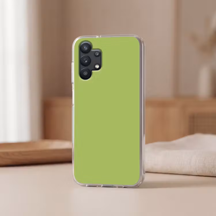 Lime - Glow - Groen Telefoonhoesje Samsung Galaxy A32 5G klein 346 -sfeer2