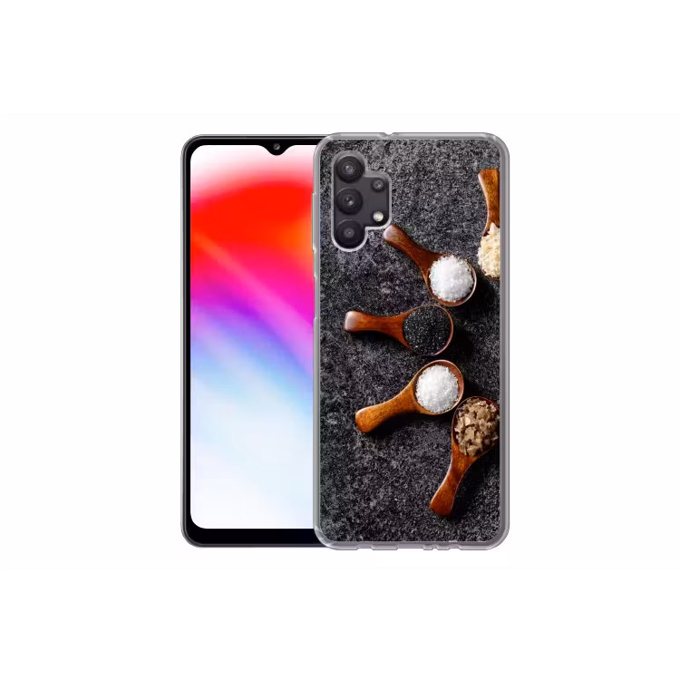 Lepel - Kruiden - Specerijen - Keuken - Industrieel Telefoonhoesje Samsung Galaxy A32 5G klein -dubbelA32_5G