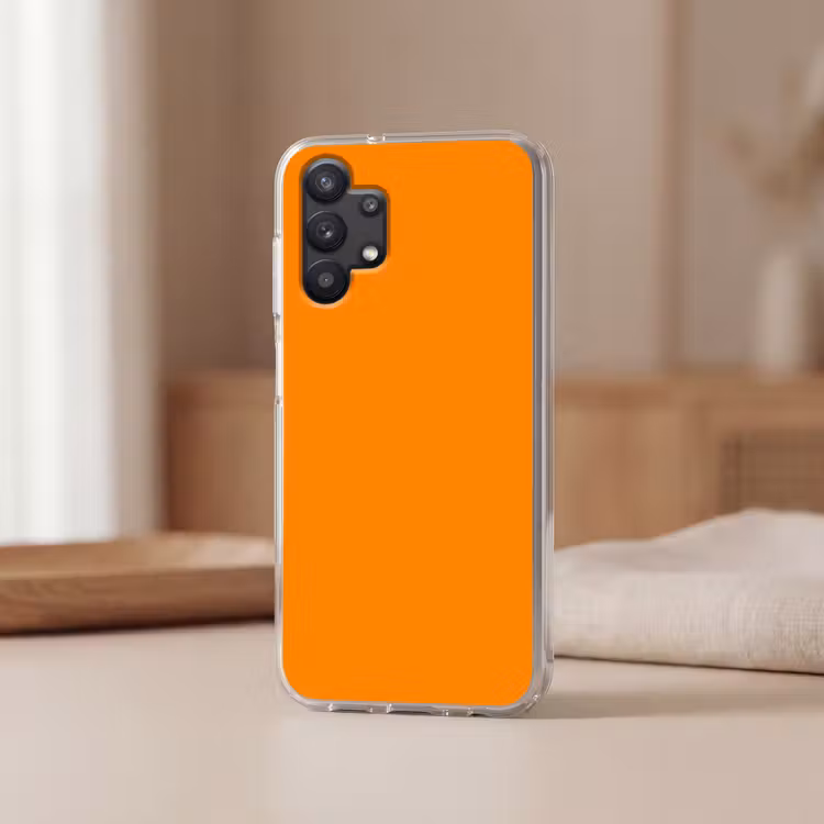 Marigold - Glow - Oranje Telefoonhoesje Samsung Galaxy A32 5G klein 346 -sfeer2