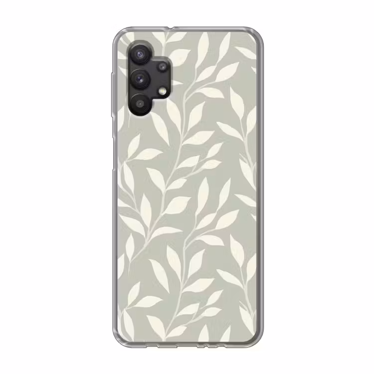 Minimalistisch - Patroon - Groen Telefoonhoesje Samsung Galaxy A32 5G klein 346 -3d
