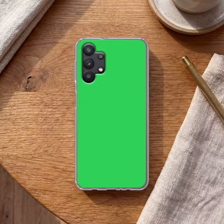 Mint - Green - Groen Telefoonhoesje Samsung Galaxy A32 5G klein 346 -sfeer1