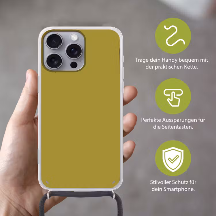 Antique - Moss - Groen Hoesje iPhone 16 Pro Max met koord klein 804 -sfeer2_DE