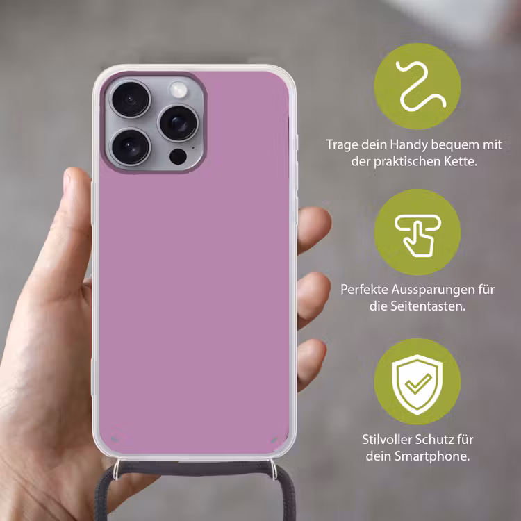Antique - Orchid - Paars Hoesje iPhone 16 Pro Max met koord klein 804 -sfeer2_DE