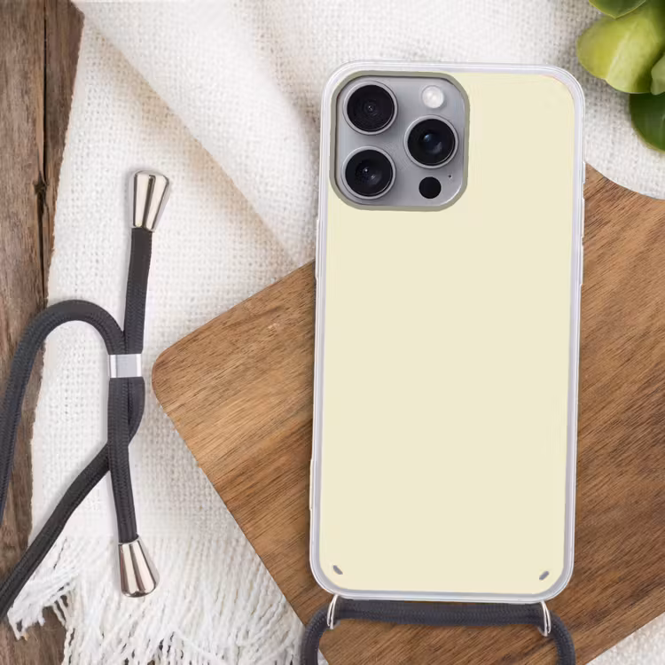Arctic - Daisy - Nude Hoesje iPhone 16 Pro Max met koord klein 804 -sfeer4
