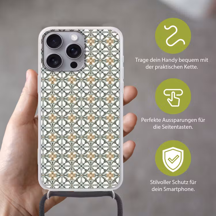 Floraal - Verweerd - Keurrijk Hoesje iPhone 16 Pro Max met koord klein 804 -sfeer2_DE