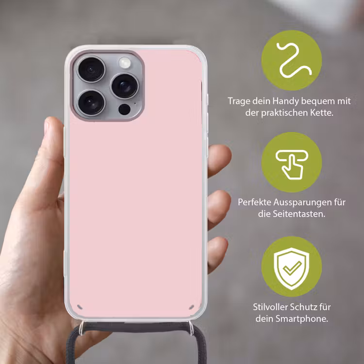 Blush - Pink - Roze Hoesje iPhone 16 Pro Max met koord klein 804 -sfeer2_DE