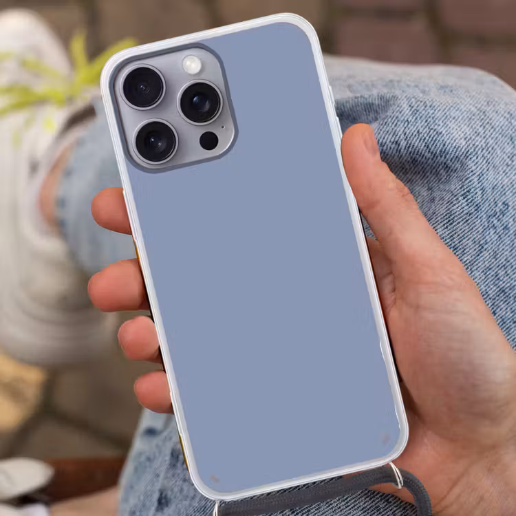 Canary - Champ - Blauw Hoesje iPhone 16 Pro Max met koord klein 804 -sfeer3