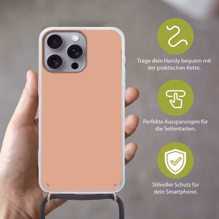 Dusty - Rose - Roze Hoesje iPhone 16 Pro Max met koord klein 804 -sfeer2_DE