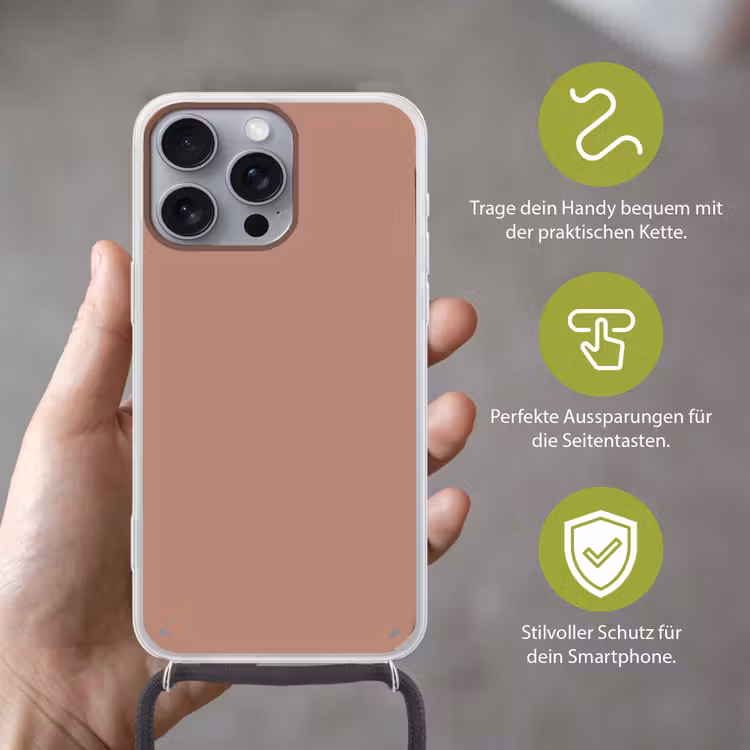 Earthy - Blusher - Roze Hoesje iPhone 16 Pro Max met koord klein 804 -sfeer2_DE