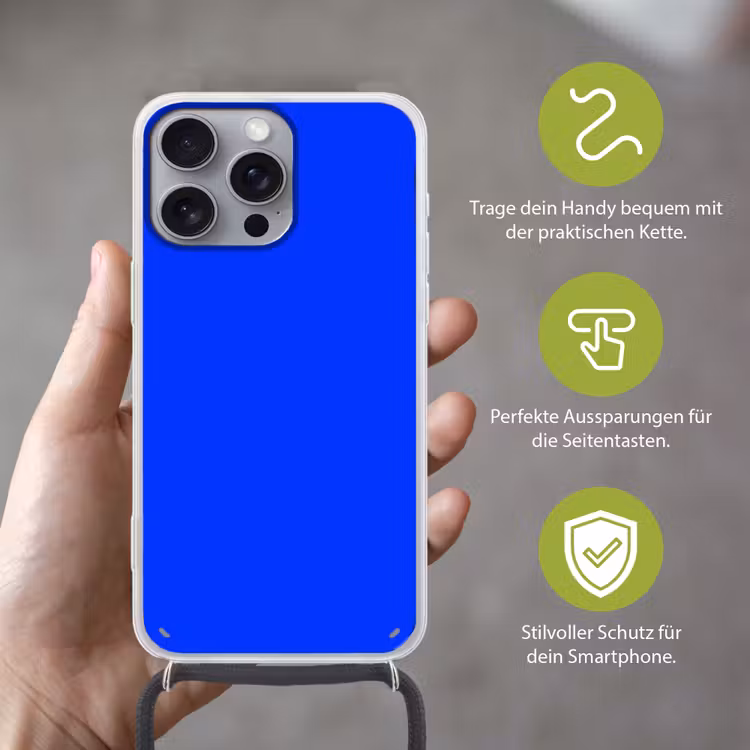 Electric - Blue - Blauw Hoesje iPhone 16 Pro Max met koord klein 804 -sfeer2_DE