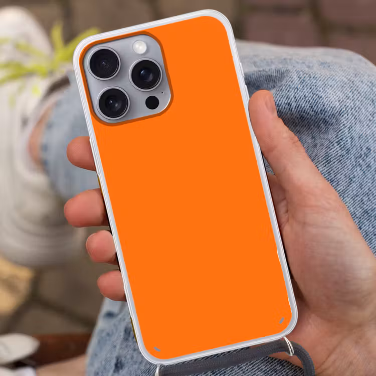 Spiced - Pumpkin - Oranje Hoesje iPhone 16 Pro Max met koord klein 804 -sfeer3