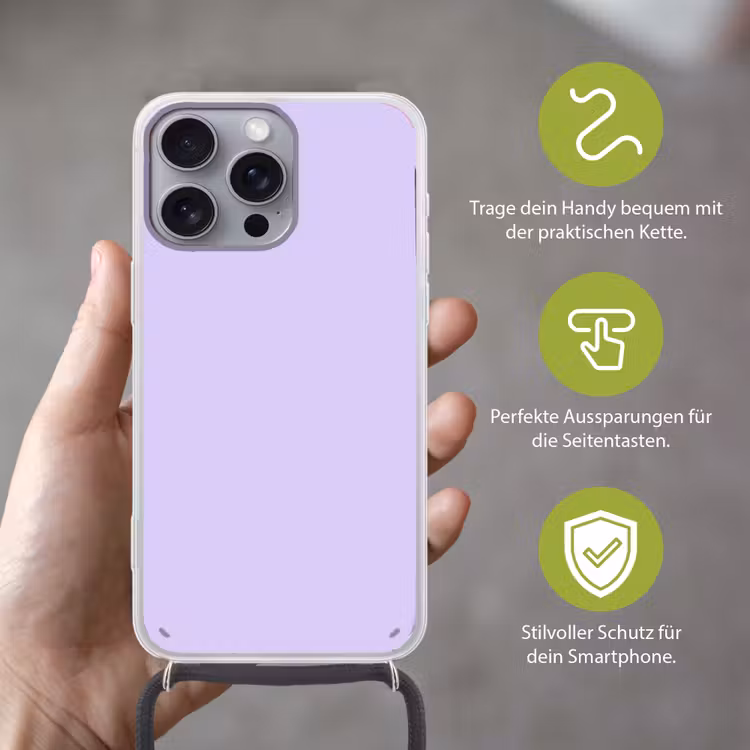 Light - Orchid - Paars Hoesje iPhone 16 Pro Max met koord klein 804 -sfeer2_DE
