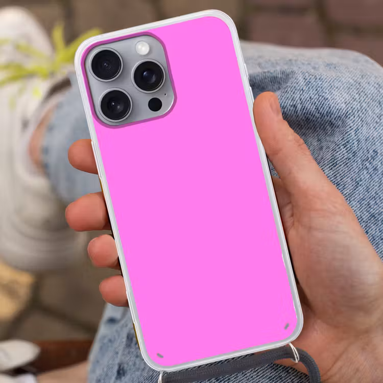 Bright - Orchid - Roze Hoesje iPhone 16 Pro Max met koord klein 804 -sfeer3