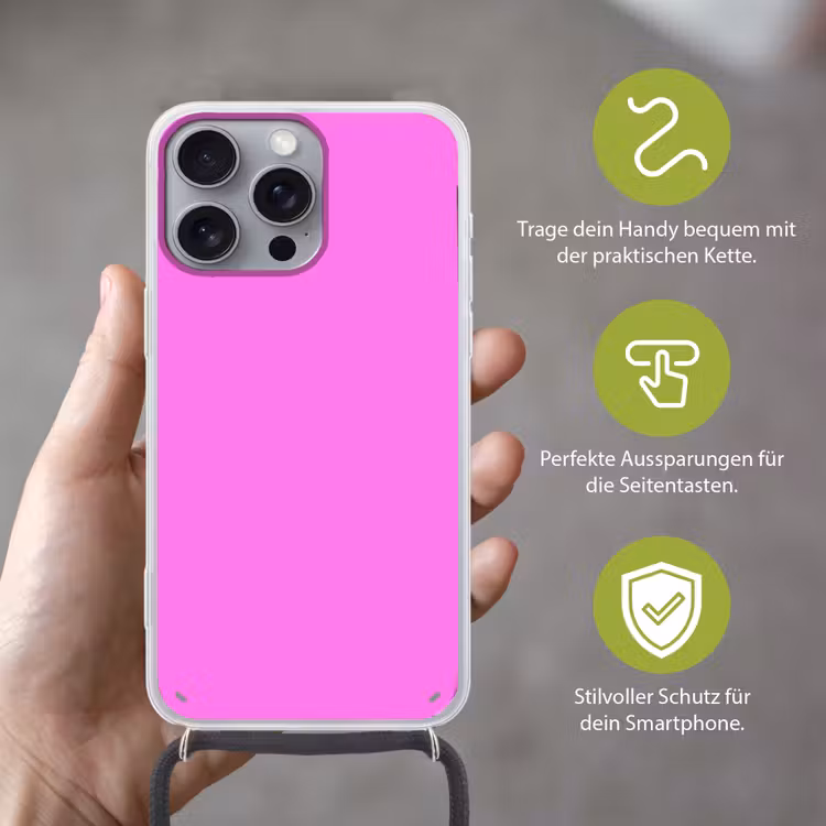 Bright - Orchid - Roze Hoesje iPhone 16 Pro Max met koord klein 804 -sfeer2_DE