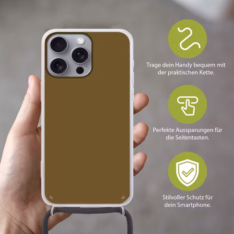 Hunter - Groen - Herfst Hoesje iPhone 16 Pro Max met koord klein 804 -sfeer2_DE