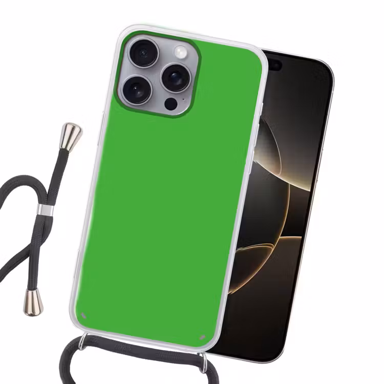 Kelly - Green - Groen Hoesje iPhone 16 Pro Max met koord klein 804 -sfeer1