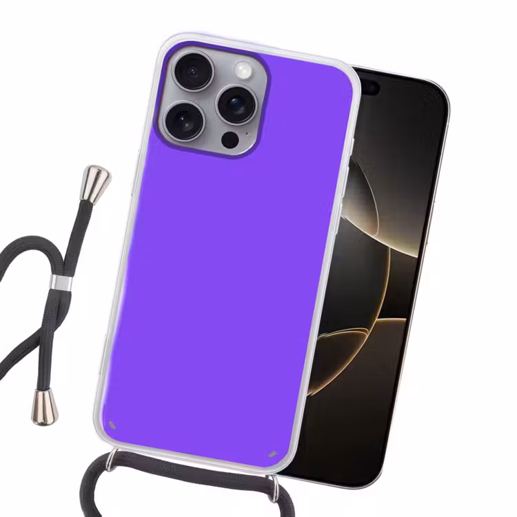 Vivid - Violet - Paars Hoesje iPhone 16 Pro Max met koord klein 804 -sfeer1