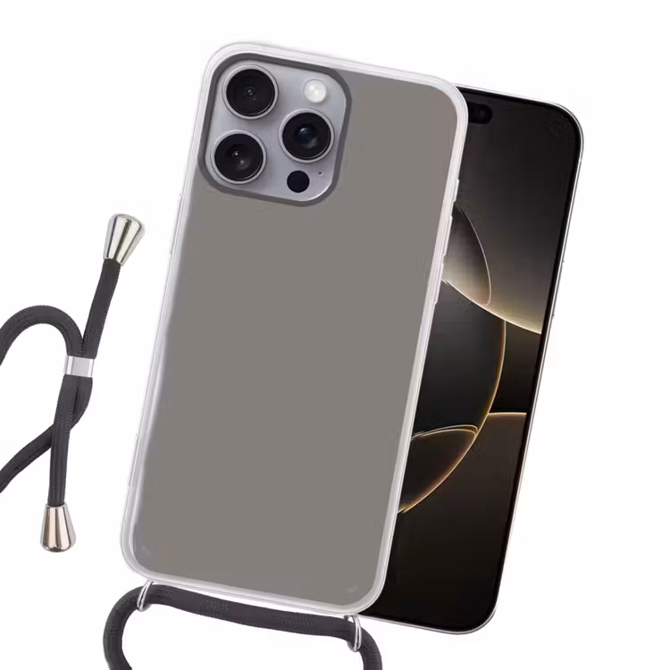 Mineral - Grey - Grijs Hoesje iPhone 16 Pro Max met koord klein 804 -sfeer1