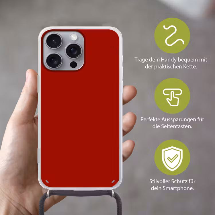 Oxblood - Maroon - Rood Hoesje iPhone 16 Pro Max met koord klein 804 -sfeer2_DE