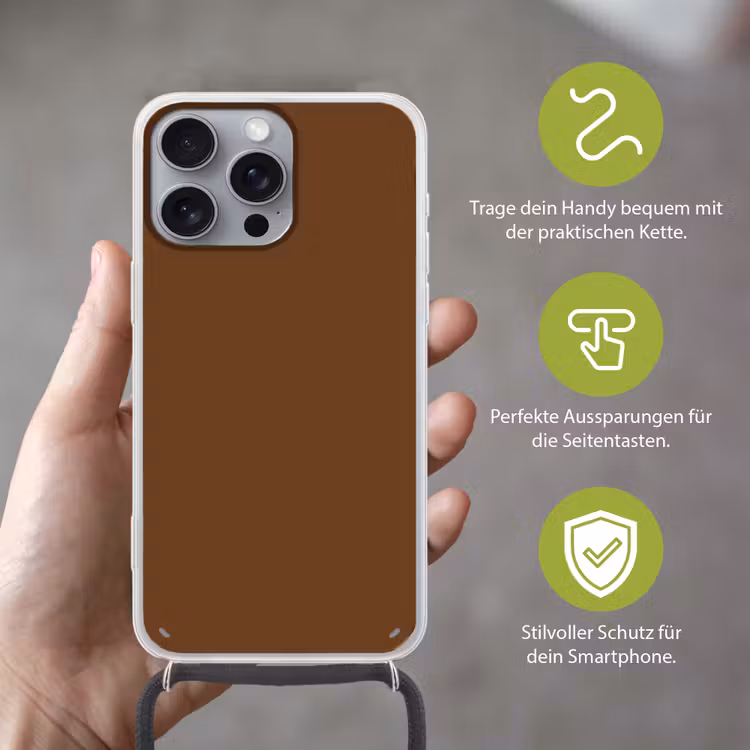Rich - Espresso - Bruin Hoesje iPhone 16 Pro Max met koord klein 804 -sfeer2_DE
