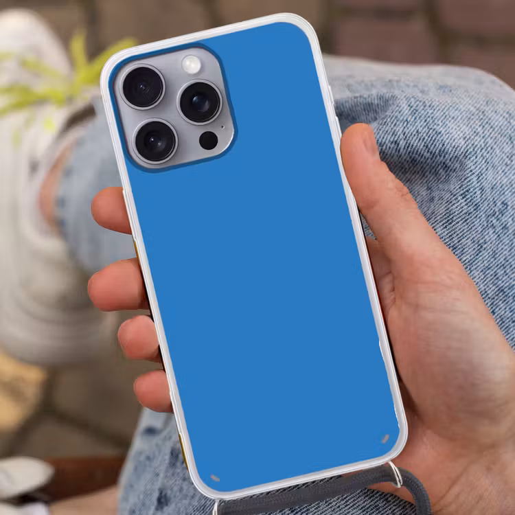 Royal - Blue - Blauw Hoesje iPhone 16 Pro Max met koord klein 804 -sfeer3