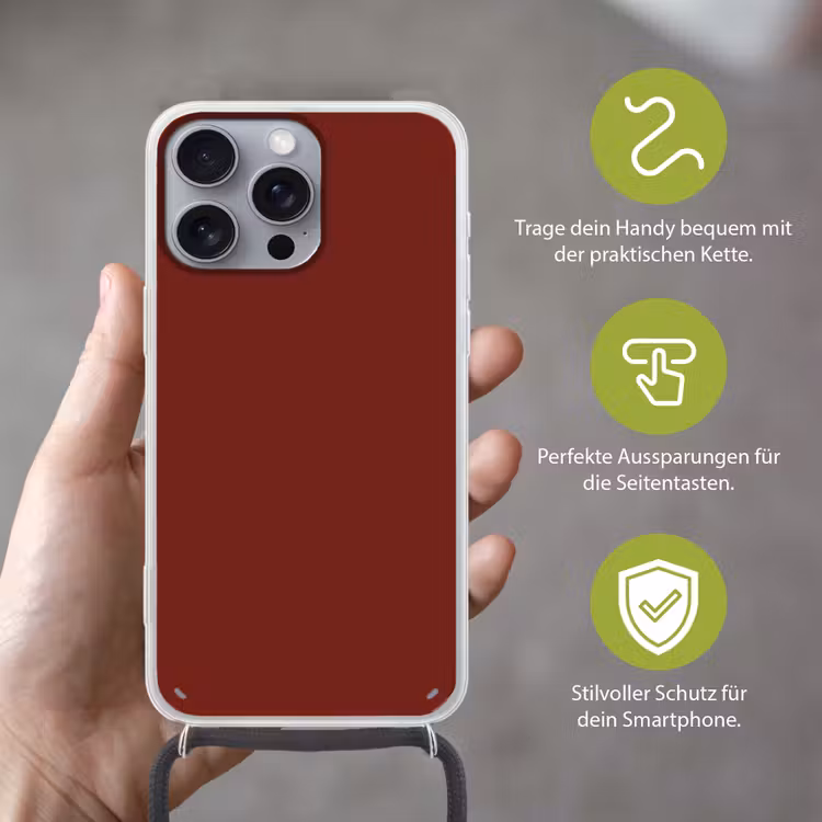 Rustic - Terracotta - Rood Hoesje iPhone 16 Pro Max met koord klein 804 -sfeer2_DE