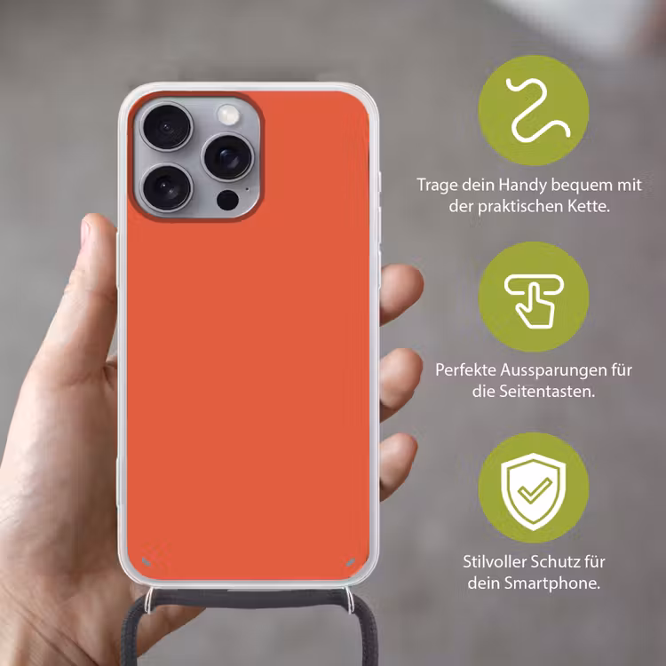Rustic - Clay - Oranje Hoesje iPhone 16 Pro Max met koord klein 804 -sfeer2_DE